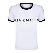 Givenchy Vit T-shirt för kvinnor White, Dam