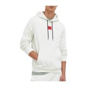 Hugo Boss Beige Hoodie Daratschi Fransk Terry Bomull Beige, Herr