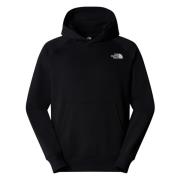 The North Face Raglan Box NSE Hoodie Black, Herr