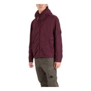 C.P. Company Nylon Chrome-R Jacka med Dragkedja Purple, Herr