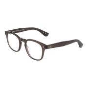 Garrett Leight Fyrkantig acetatram solglasögon Gray, Unisex