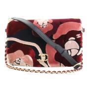 Chanel Vintage Pre-owned Canvas chanel-vskor Multicolor, Dam