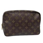 Louis Vuitton Vintage Pre-owned Canvas kuvertvskor Brown, Dam