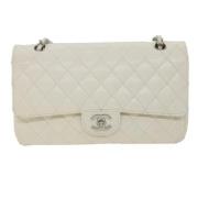 Chanel Vintage Pre-owned Laeder chanel-vskor White, Dam