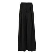 Andamane Svarta Oversize Byxor Black, Dam