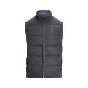 Polo Ralph Lauren Quiltad Ärmlös Chevron Gilet Gray, Herr