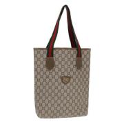 Gucci Vintage Pre-owned Laeder totevskor Beige, Dam