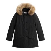 Woolrich Avtagbar Arktisk Jacka Black, Dam