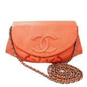 Chanel Vintage Pre-owned Laeder chanel-vskor Pink, Dam