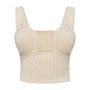 Cult Gaia Top Kensington Beige, Dam