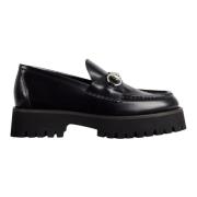 Gucci Stiliga Loafers för Män Black, Dam