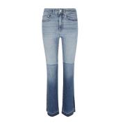 Adriano Goldschmied Bootcut Jeans Cannes Stil Blue, Dam