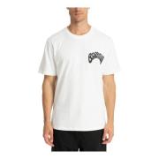 Barrow Barrow Logo Print Bomull T-shirt White, Herr