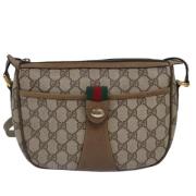 Gucci Vintage Pre-owned Canvas gucci-vskor Beige, Dam