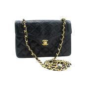 Chanel Vintage Pre-owned Laeder chanel-vskor Black, Dam