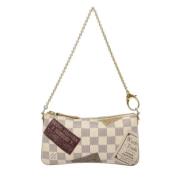 Louis Vuitton Vintage Pre-owned Canvas kuvertvskor White, Dam