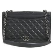 Chanel Vintage Pre-owned Laeder chanel-vskor Black, Dam