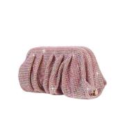 Benedetta Bruzziches Handgjord Kristall Venus Light Rose Clutch Pink, ...