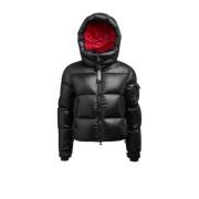 Jack1T 2i1 Puffer Racer Hood Jacka Black, Dam