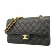 Chanel Vintage Pre-owned Laeder chanel-vskor Black, Dam