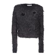 Acne Studios Svart Stickat för Kvinnor Aw23 Black, Dam