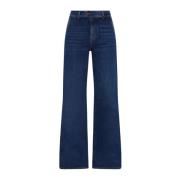 7 For All Mankind Premium Denim Jeans med Eleganta Detaljer Blue, Dam