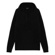 Roberto Collina Stilfull Shawl Sweater Black, Herr