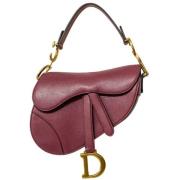 Dior Vintage Pre-owned Laeder dior-vskor Red, Dam