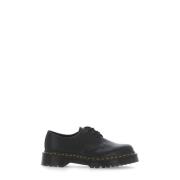 Dr. Martens Svarta platta snörskor Black, Dam