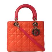 Dior Vintage Pre-owned Laeder dior-vskor Orange, Dam