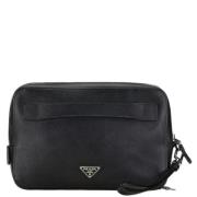 Prada Vintage Pre-owned Laeder prada-vskor Black, Dam