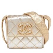 Chanel Vintage Pre-owned Laeder chanel-vskor Yellow, Dam