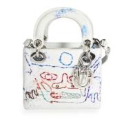 Dior Vintage Pre-owned Laeder crossbodyvskor Multicolor, Dam