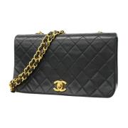 Chanel Vintage Pre-owned Laeder chanel-vskor Black, Dam