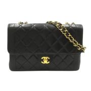 Chanel Vintage Pre-owned Laeder chanel-vskor Black, Dam