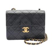 Chanel Vintage Pre-owned Laeder chanel-vskor Black, Dam