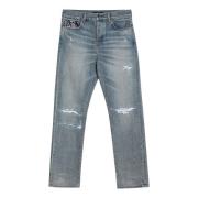 Amiri Regular Fit Denim Jeans Blue, Herr