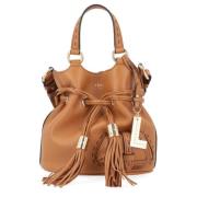 Lancel Snygg Camel Flirt Väska Brown, Dam