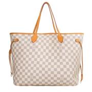 Louis Vuitton Vintage Pre-owned Canvas louis-vuitton-vskor Beige, Dam