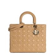 Dior Vintage Pre-owned Laeder dior-vskor Beige, Dam