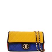 Chanel Vintage Pre-owned Tyg chanel-vskor Yellow, Dam