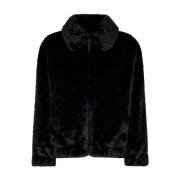 MC2 Saint Barth Shearly Eco Pälsjacka Black, Dam