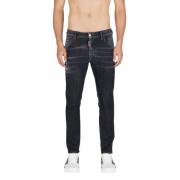 Dsquared2 Svarta Skater Jeans Black, Herr