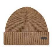 Hugo Boss Lyxig Ull Beanie Mössa Brun Brown, Dam