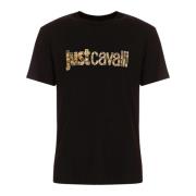 Just Cavalli T-shirts och Polos Black, Herr