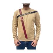 Moschino Bomullsblandning Sweatshirt Brown, Herr