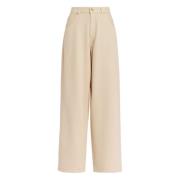 Essentiel Antwerp Vida Ben Denim Jeans Beige, Dam