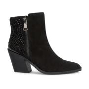 Alma EN Pena Ankelboot med strass design Black, Dam