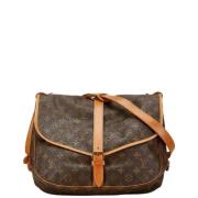 Louis Vuitton Vintage Pre-owned Canvas louis-vuitton-vskor Brown, Dam