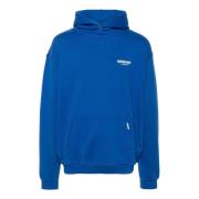 Represent Blå Hoodie Tröja Jersey Logotyp Tryck Blue, Herr